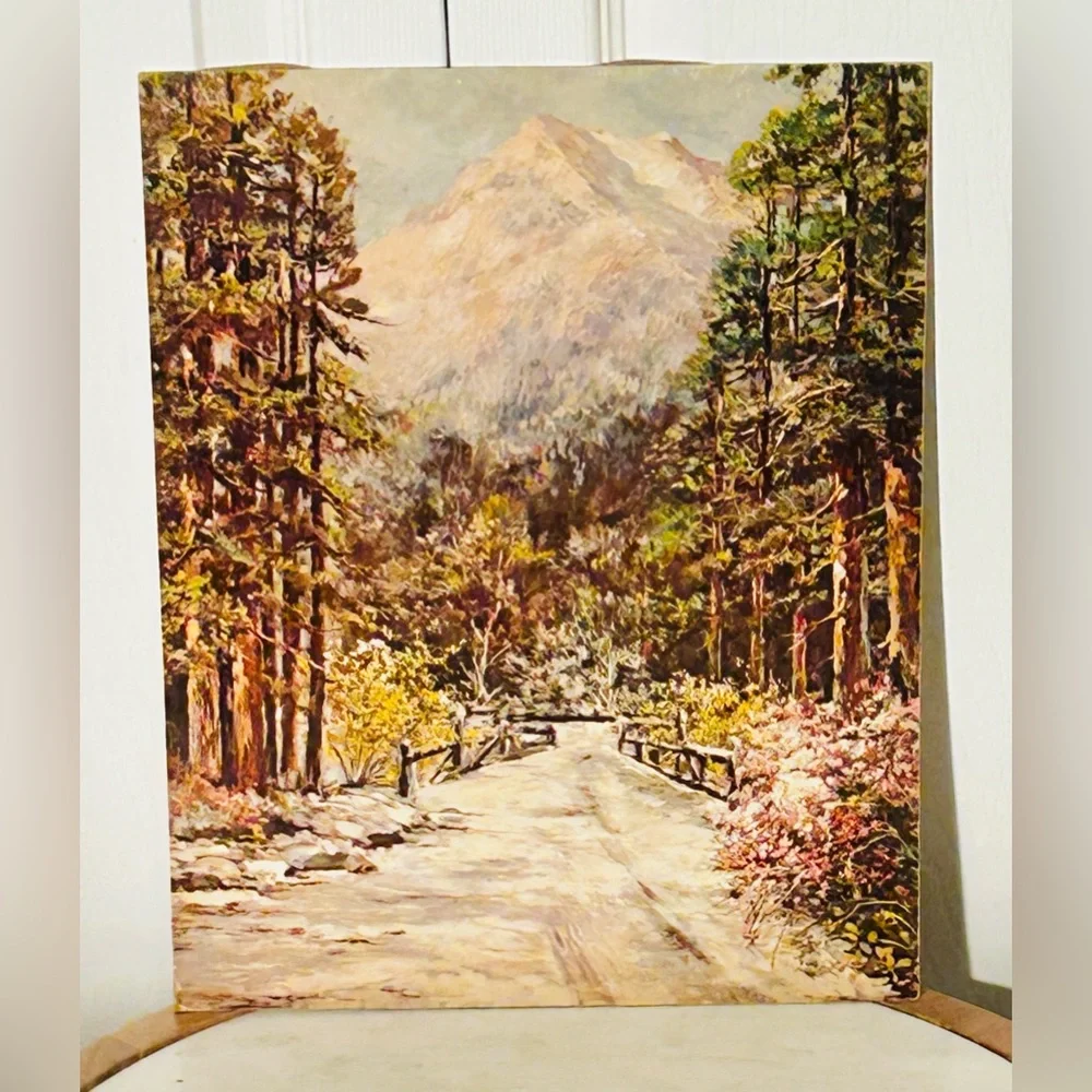 Vintage Scenic Landscape Museum Print Editions Set of 2